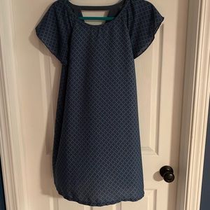 Blue Abercrombie & Fitch Dress WITH POCKETS!